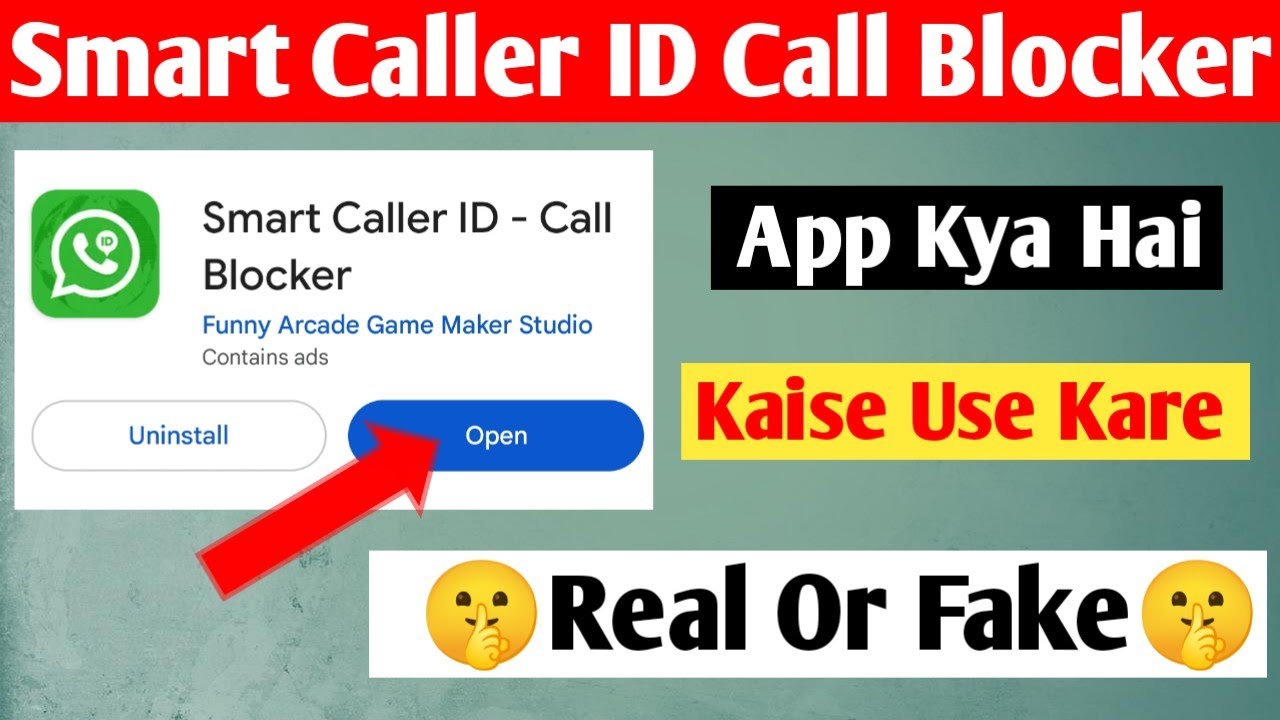 Smart Caller Id Call Blocker App Kaise Use Kare | Smart Caller Id Call Blocker App | Smart Caller Id