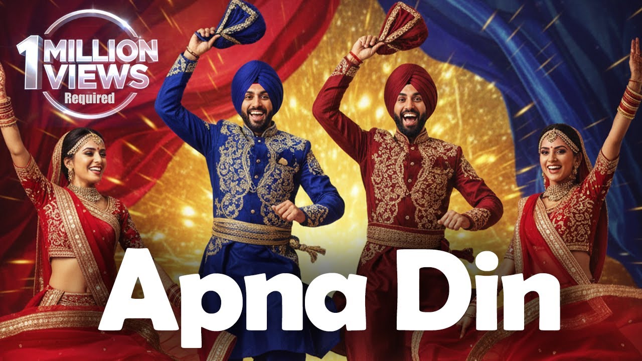 Apna Din (Non-Stop Wedding Dance Song) like Lehanga, Pasoori, Aankh Marey, Lahore, Shararat. 2026