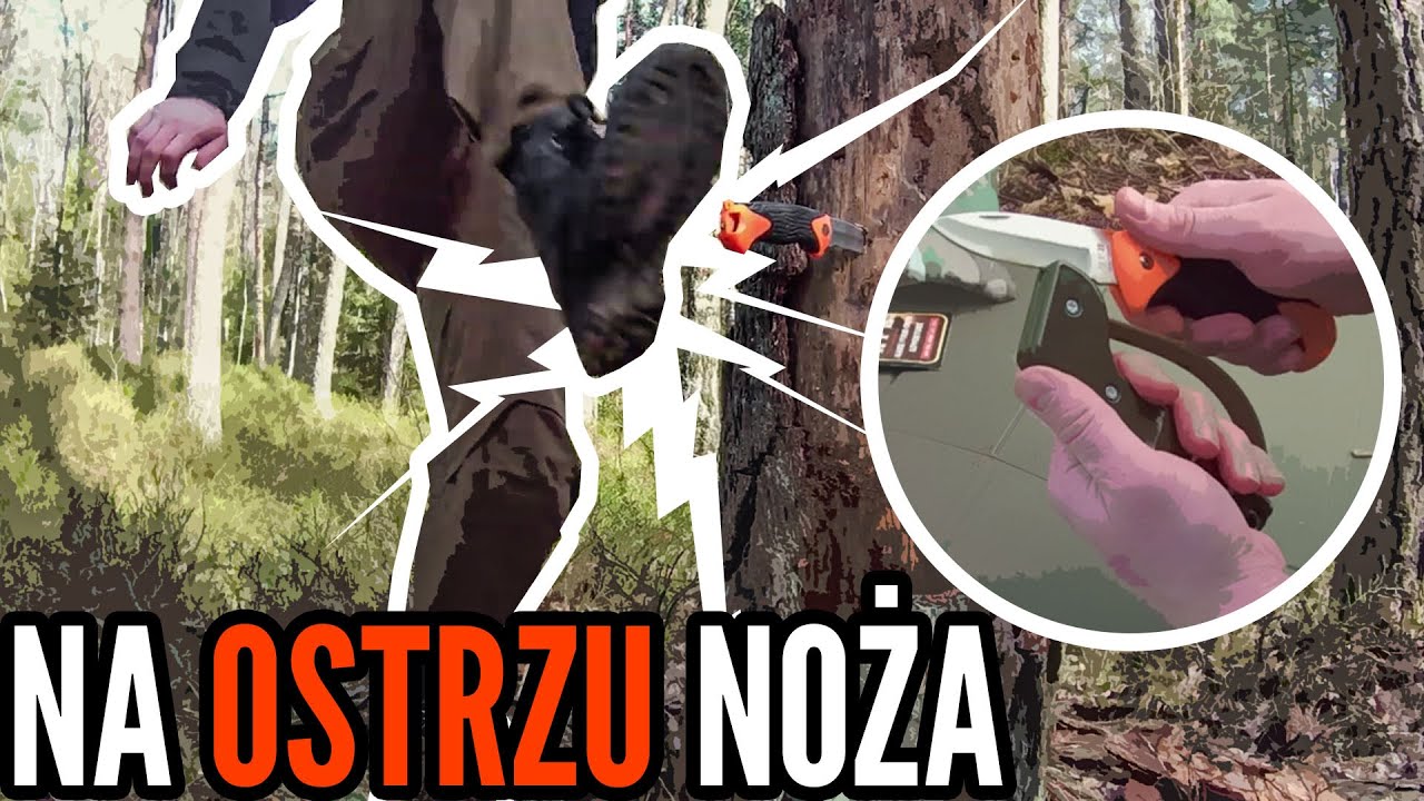 Recenzja ostrzałek, ostrzenie i test noża MFH oraz budowa schronienia | OB&Oacute;Z MILWORLD #11