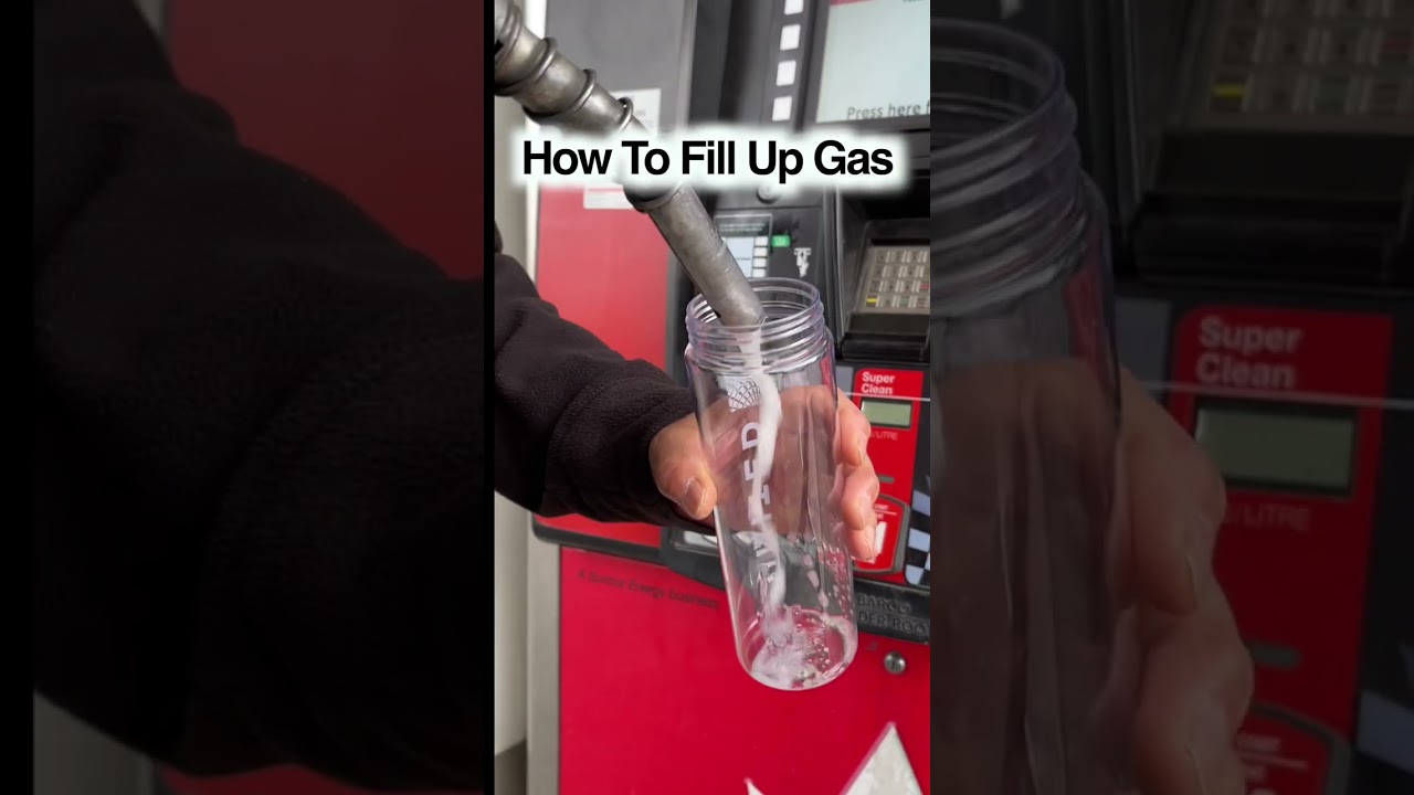 How to fill up gasoline