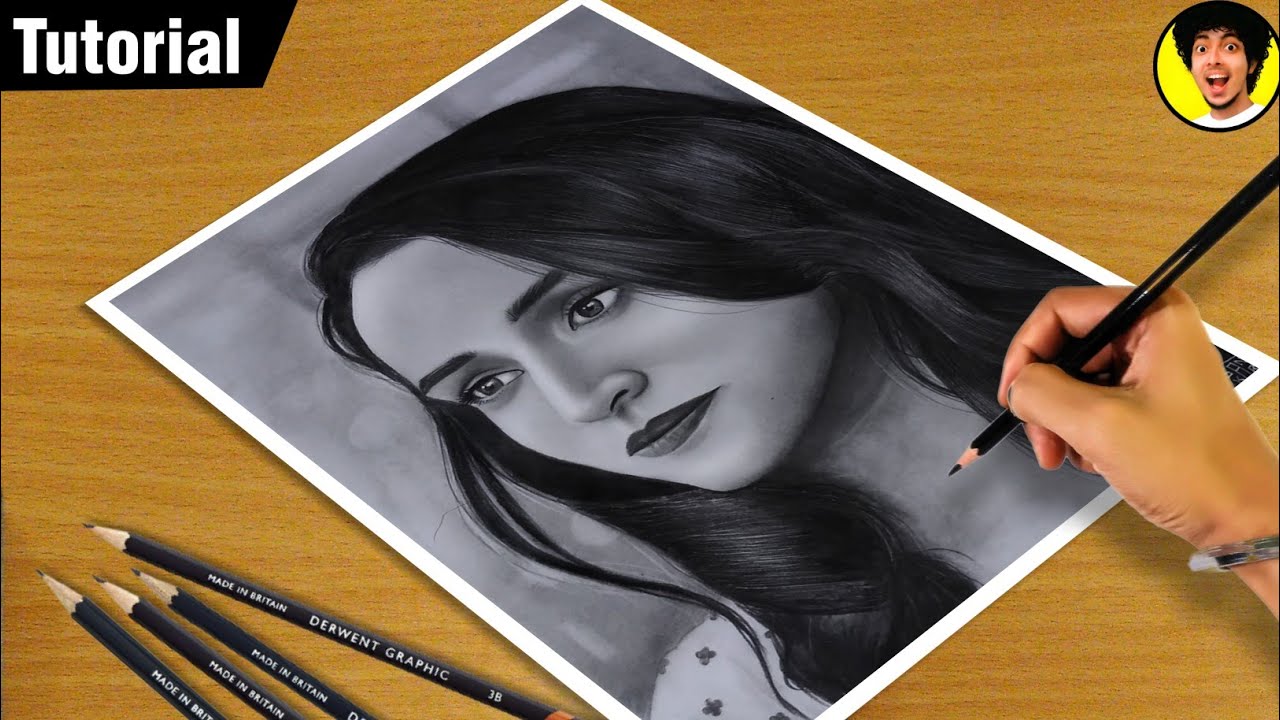 Shraddha Kapoor Drawing || Realistic Portrait Drawing ||  || shradha kapoor sketch || Sankar Art