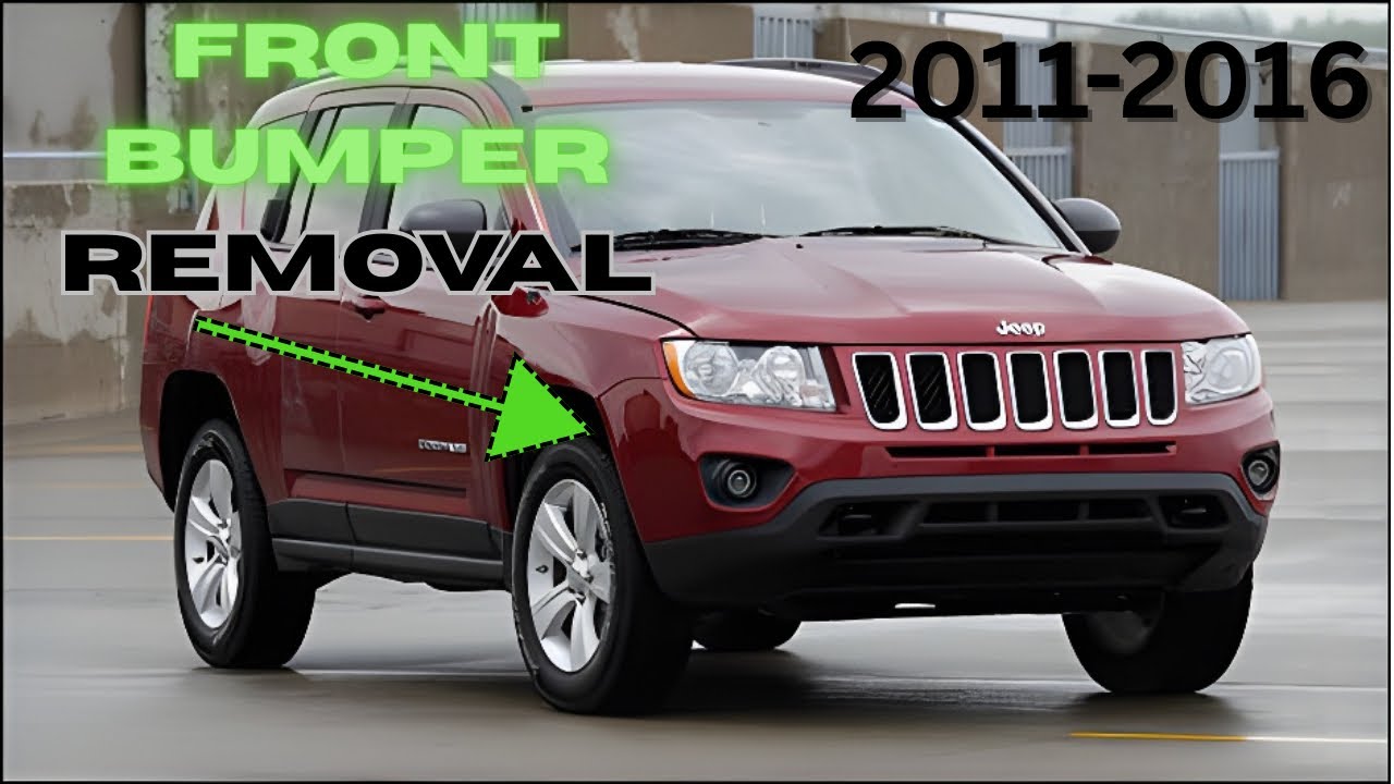 How to Remove Front Bumper on 2011-2016 Jeep Compass &ndash; Step-by-Step Guide