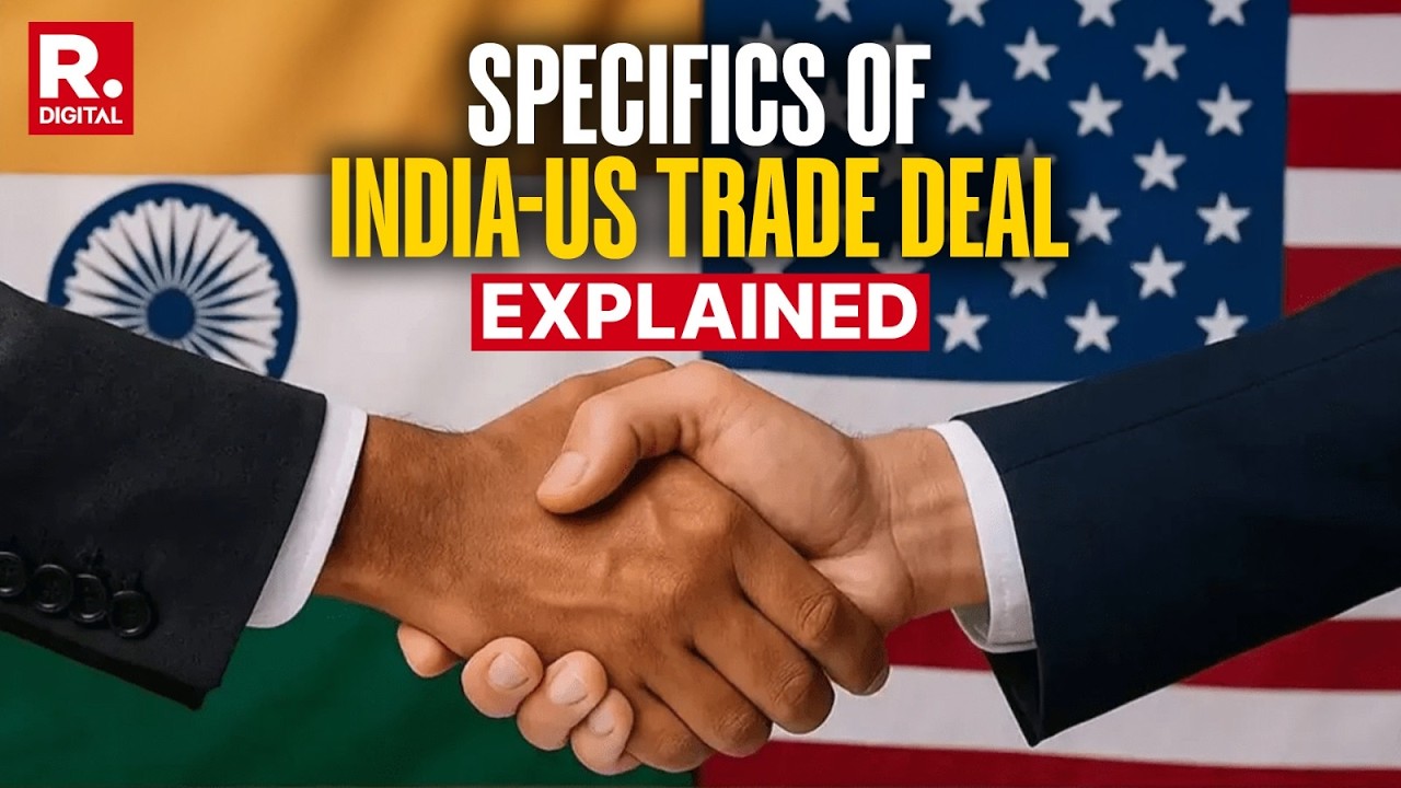 India-US Bilateral Trade Deal Specifics Explained | Shubhranshu Singh | Saurabh Shukla