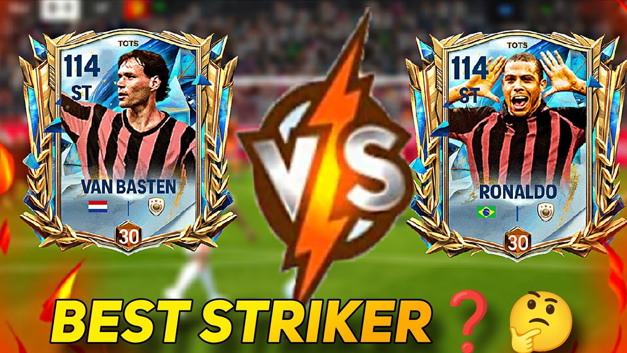 Who is the BEST STRIKER in the game? 🤔 TOTS R9 🆚 TOTS Van Basten 😱