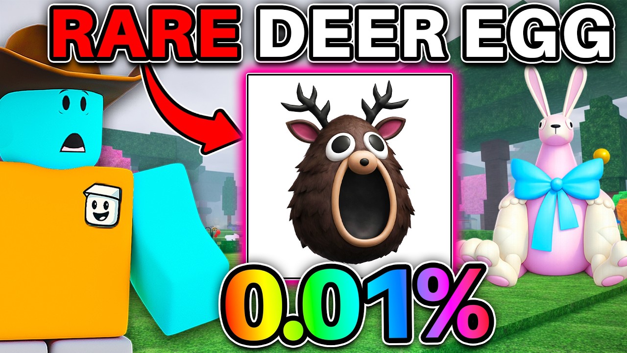 I Got the NEW ULTRA RARE DEER EGG in 99 Nights in the Forest!
