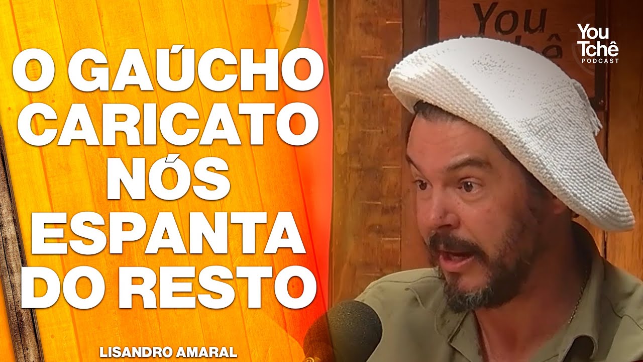 O GAÚCHO CARICATO NÓS ESPANTA DO RESTO - LISANDRO AMARAL