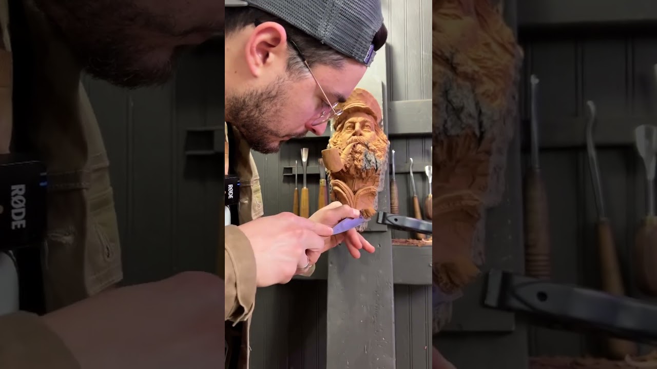 Sea Captain in Cottonwood Bark