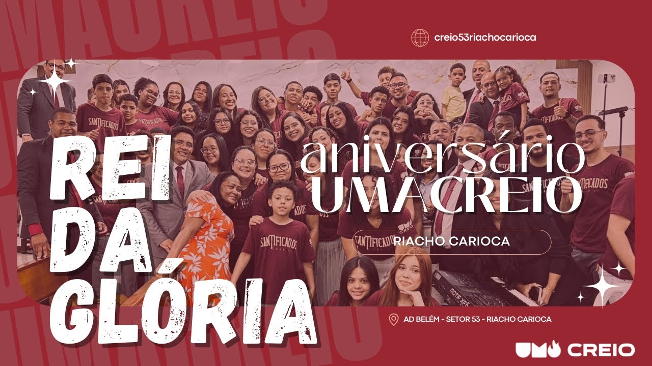 REI DA GL&Oacute;RIA - CONGRESSO UMACREIO - ADBEL&Eacute;M RIACHO CARIOCA SETOR 53