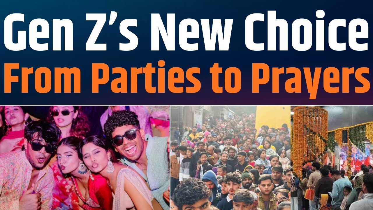 India&rsquo;s Gen-Z Embraces Spirituality | Temples Over Trendy Vacations