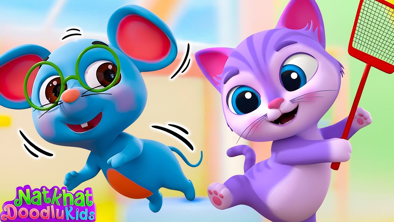 Do Chuhe The | Billi Karti Meow Meow | Chuhe Ko Bukhar Hai | Hindi Nursery Rhymes & Kids song