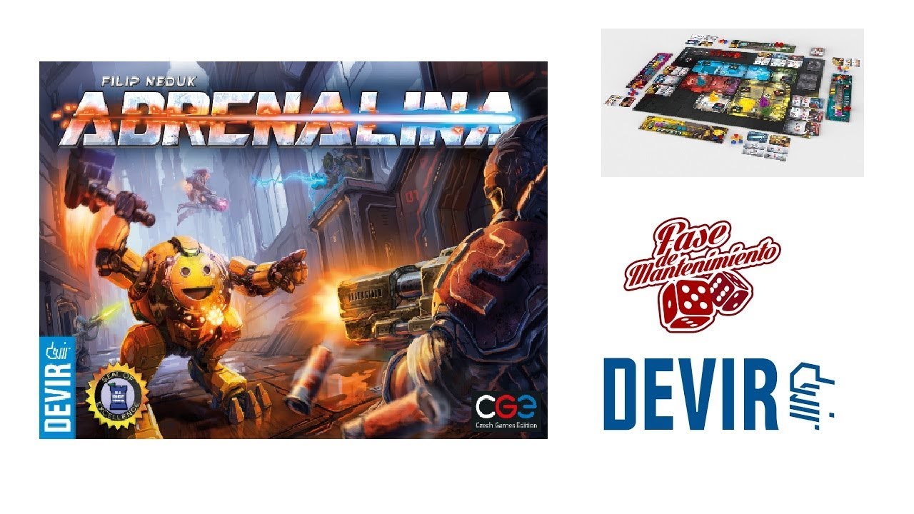 Adrenalina - Devir Iberia - Videorese&ntilde;a