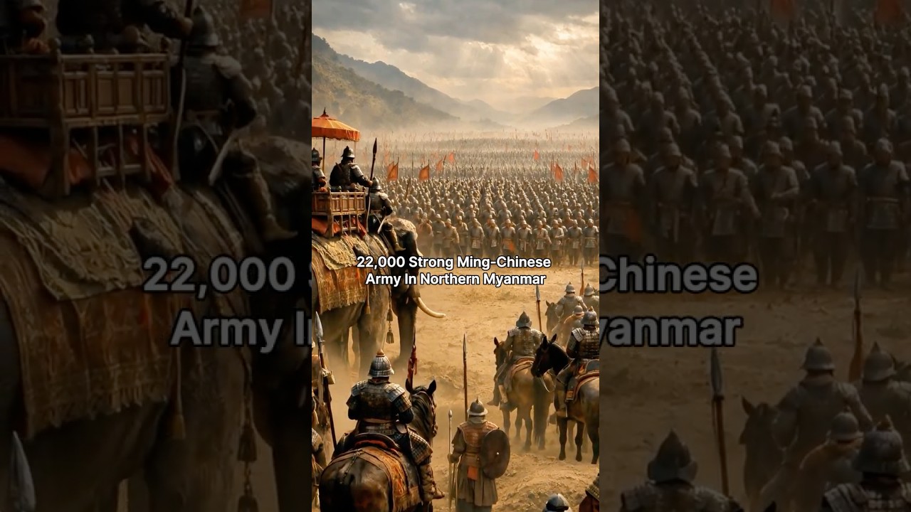 4000 бирманцев против 22000 китайцев | Битва при Хсенви #история #мьянма #китай #aivideo #коротко...
