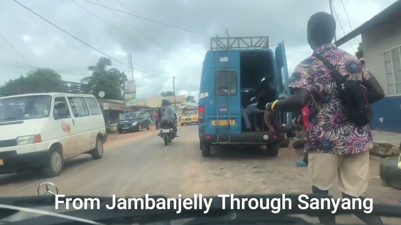 The Arrival take s a ride through Sanyang, Gunjur, Sifoe and TAF City in The Gambia