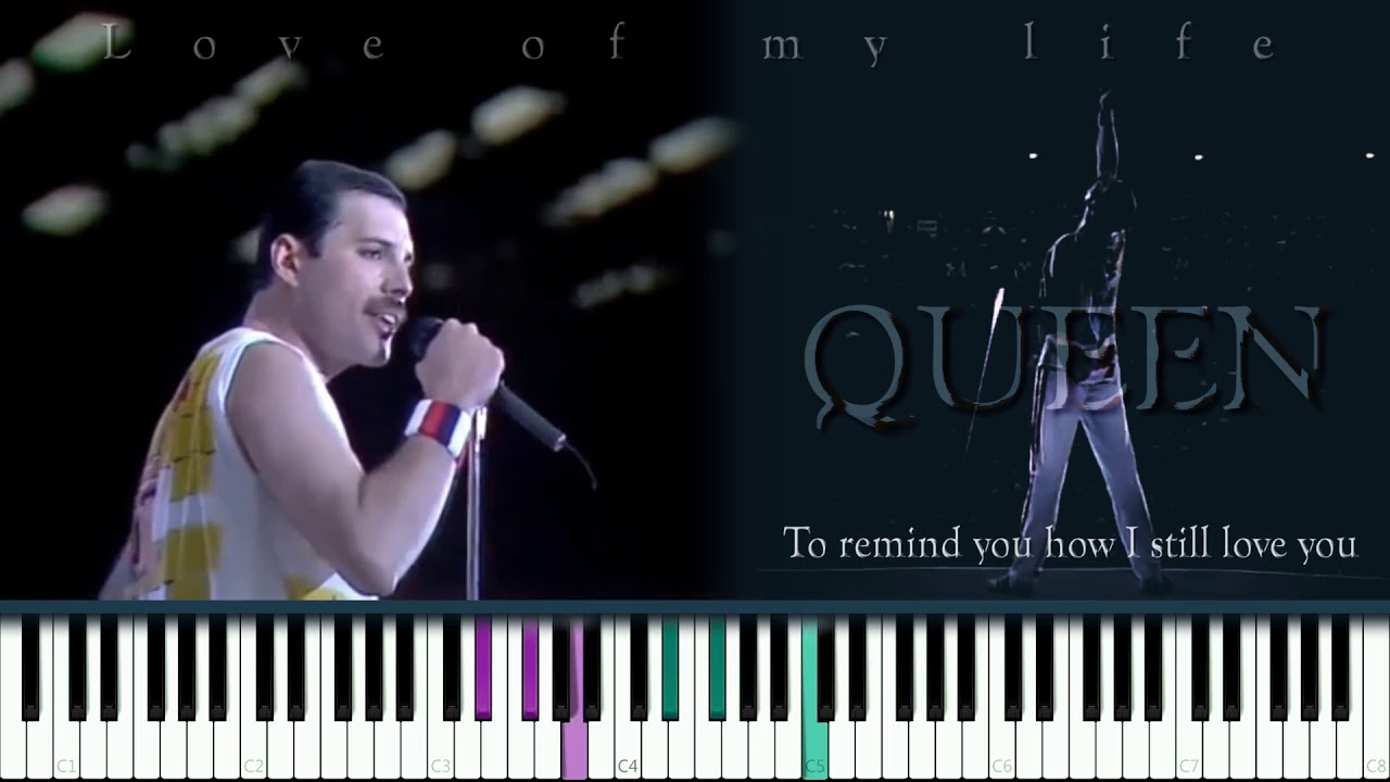 QUEEN - Love Of My Life Amazing Piano Cover