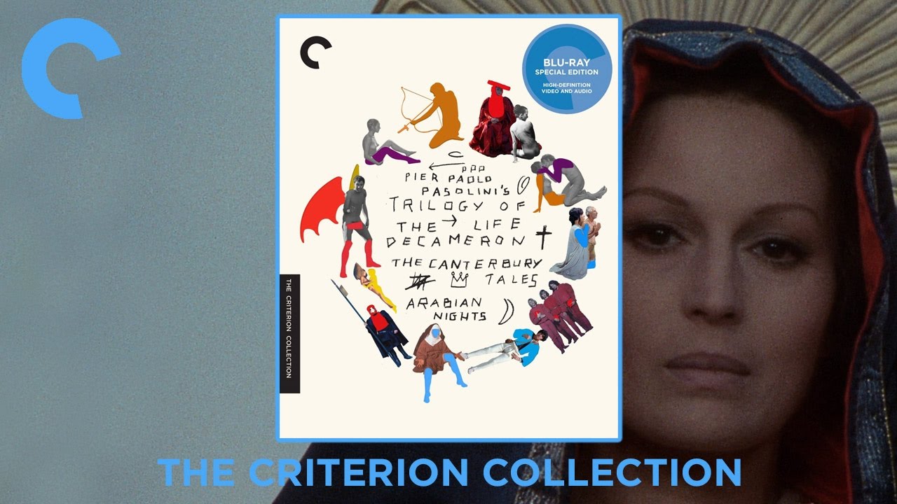 Trilogy of Life (1971-74) The Criterion Collection | Blu-ray Digipack Unboxing | Pier Paolo Pasolini