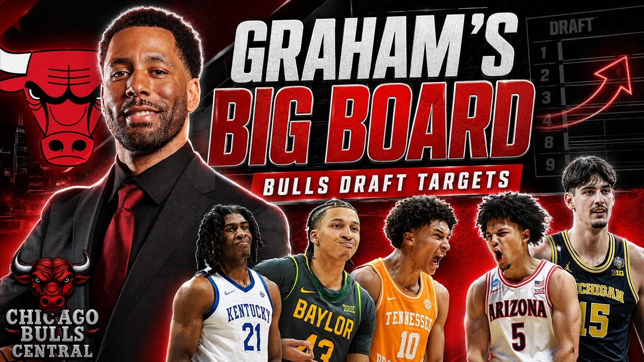 Bryson Graham&rsquo;s First Big Test: Nail The Bulls Draft | Aday Mara, Brayden Burries Or Nate Ament?!