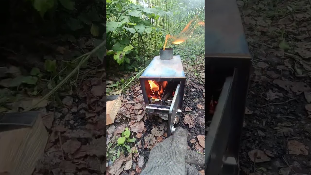 Настольная титановая печка, тэст Намбату зольнекам!!))
