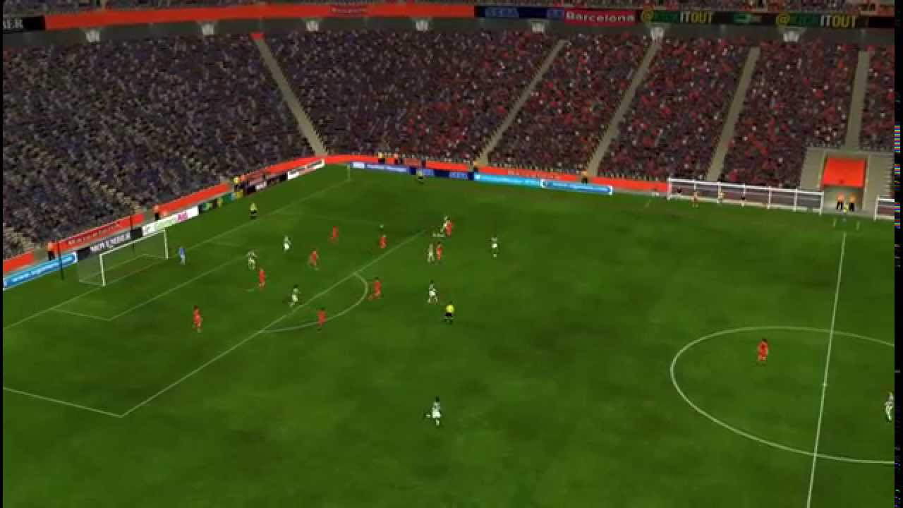 FM15 Juventus 2-0  Barcelona (CL final) 2 amazing Pogba goals