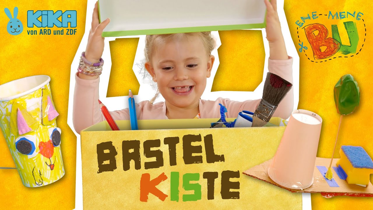 Basteln mit der Bastelkiste von ENE MENE BU | Mehr auf kikaninchen.de