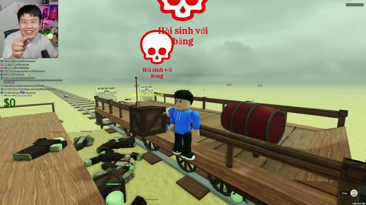 bqThanh chơi Đường Ray Chết -  DEAD RAILS cùng Fan