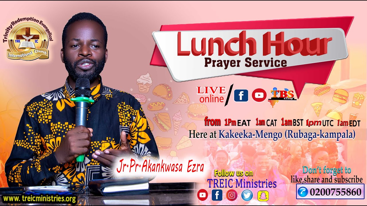 #TBSTV​#TREIC Ministries Wednesday Lunch Hour Service Live Broadcast |21-- 01- 2026