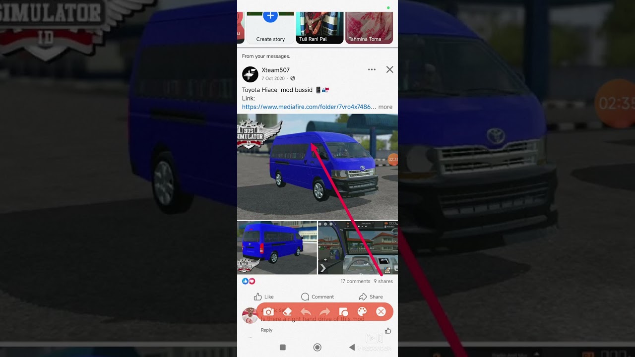 how to make Toyota haice bus mod