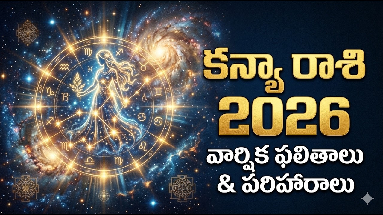 కన్య రాశి 2026 ఉగాది పంచాంగం | ఈ ఏడాది మీ అదృష్టం ఎలా ఉంటుంది? | Kanya Rasi 2026 Telugu