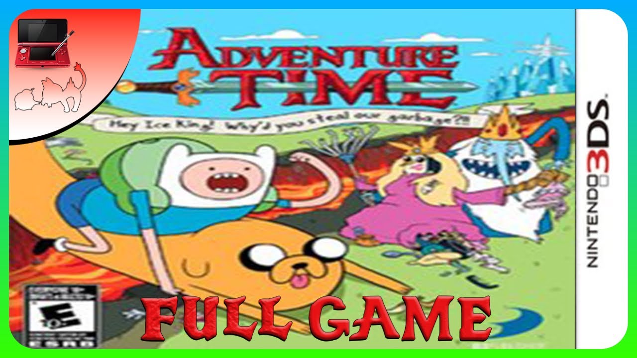 Adventure Time: Hey Ice King! Why'd You Steal Our Garbage?!! Full Game Longplay (3DS)