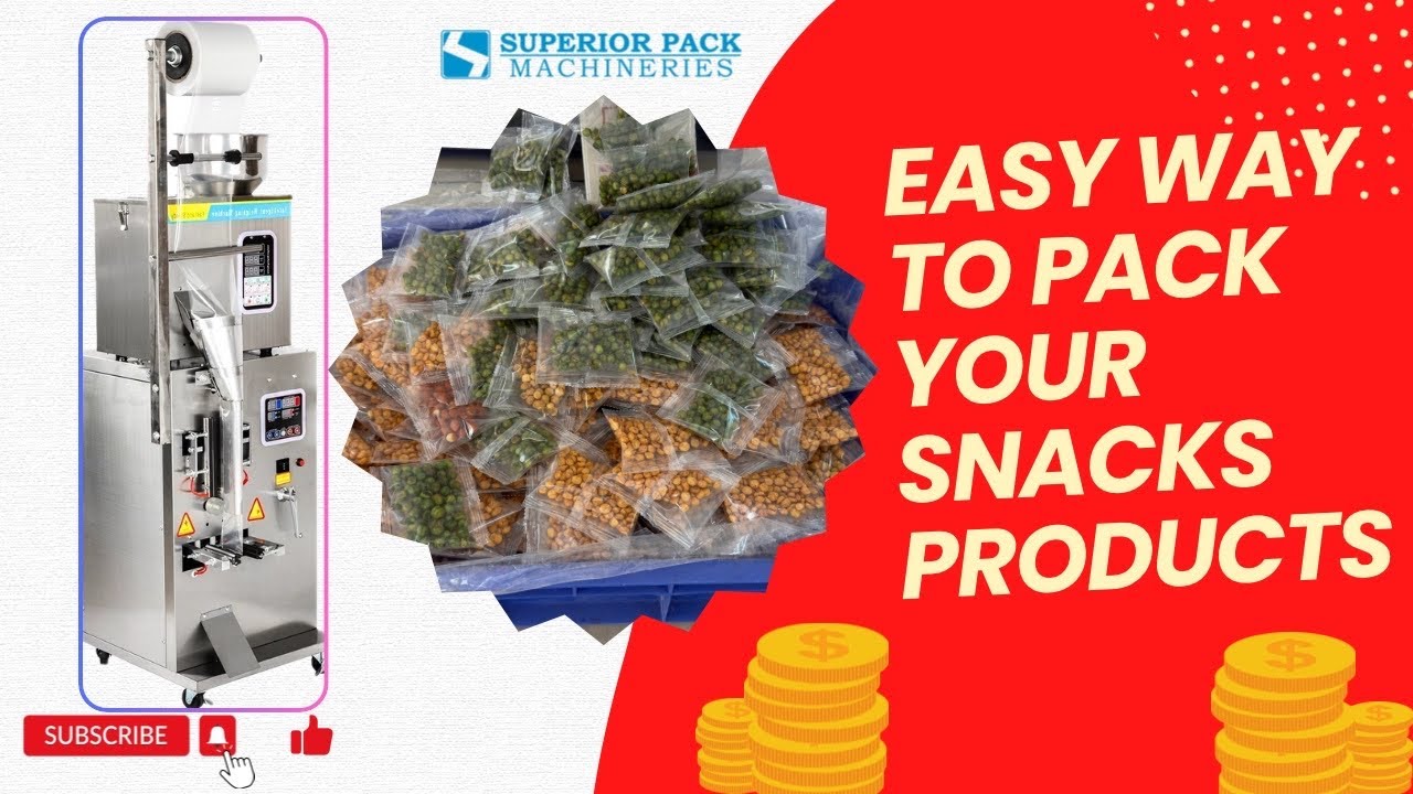 Small packing machine  / Snacks packing machine #peanut #pattani #greenpea #moongdal ( PONDICHERRY)