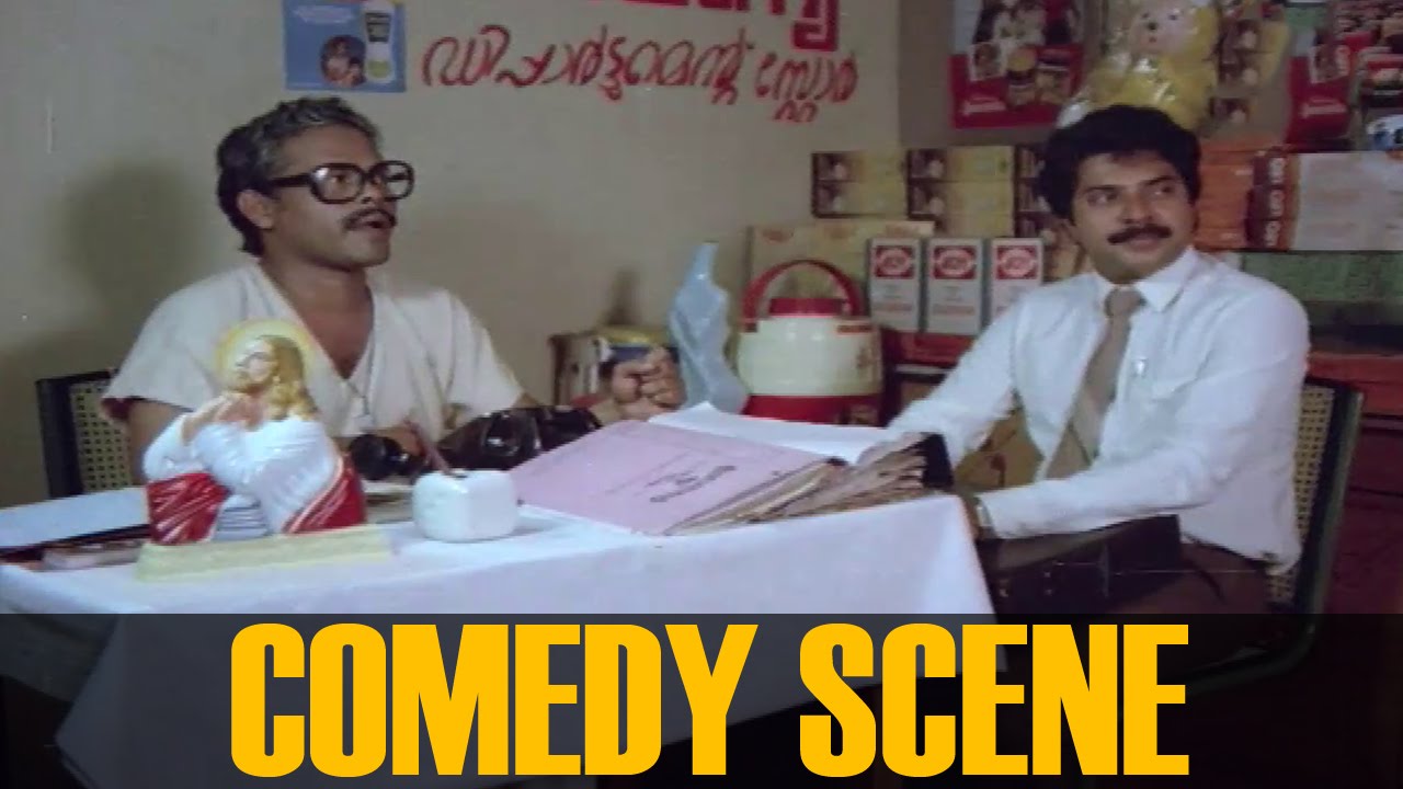 Mammootty and Innocent Best Comedy Scene || Avidethe pole Evideyum