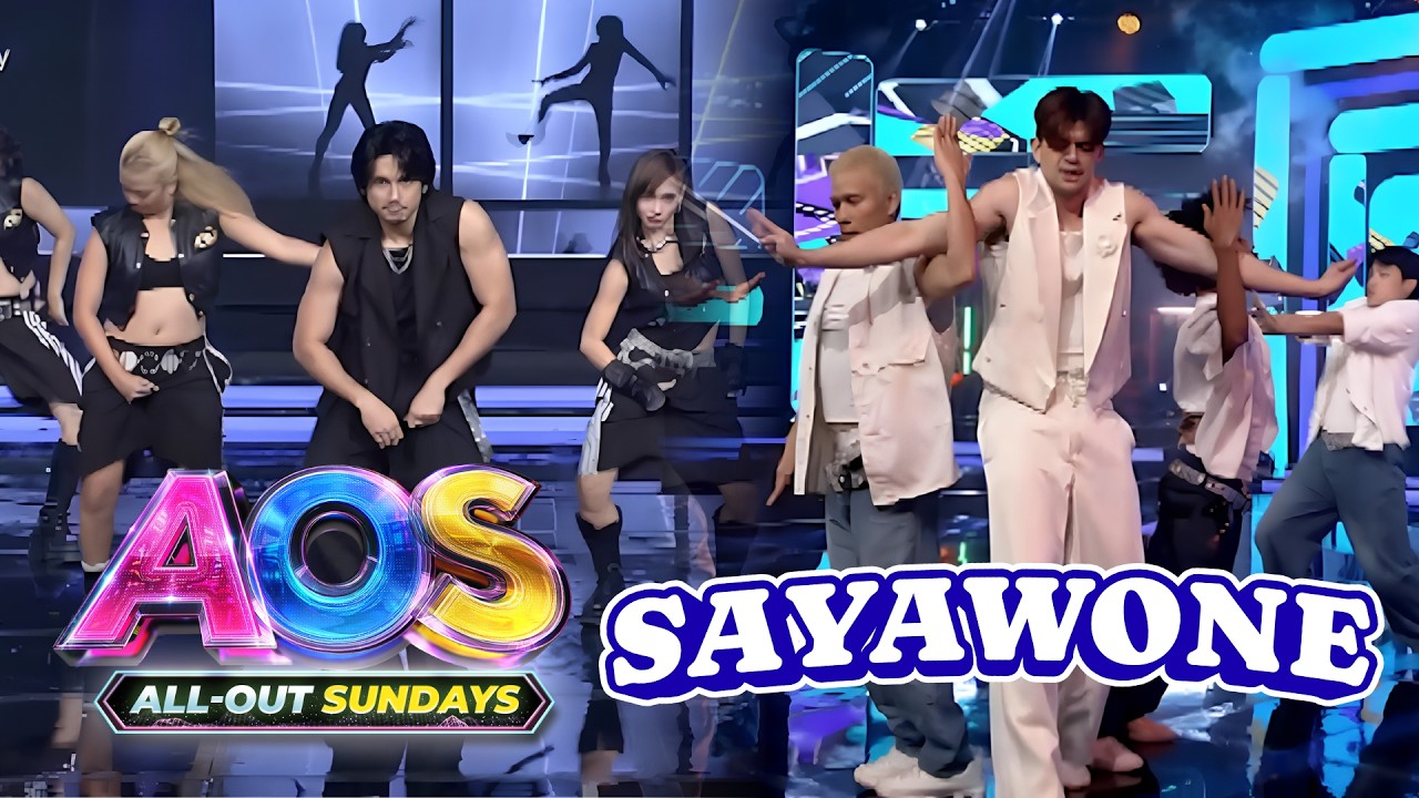 Rayver Cruz and Miguel Tanfelix bring major boy band energy to the dance floor! | All-Out Sundays