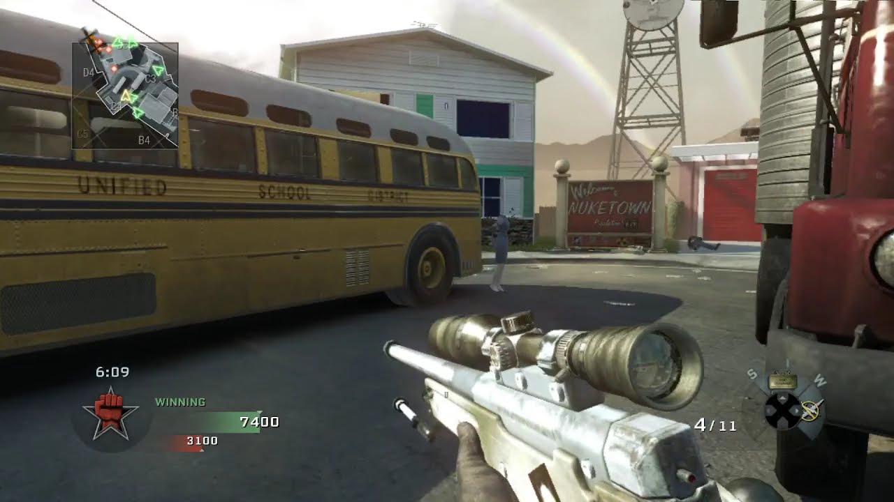 BLACK OPS 1 - 2026 TDM MAC11 & L96A1 GAMEPLAY on NUKETOWN - PS3 - Classic COD