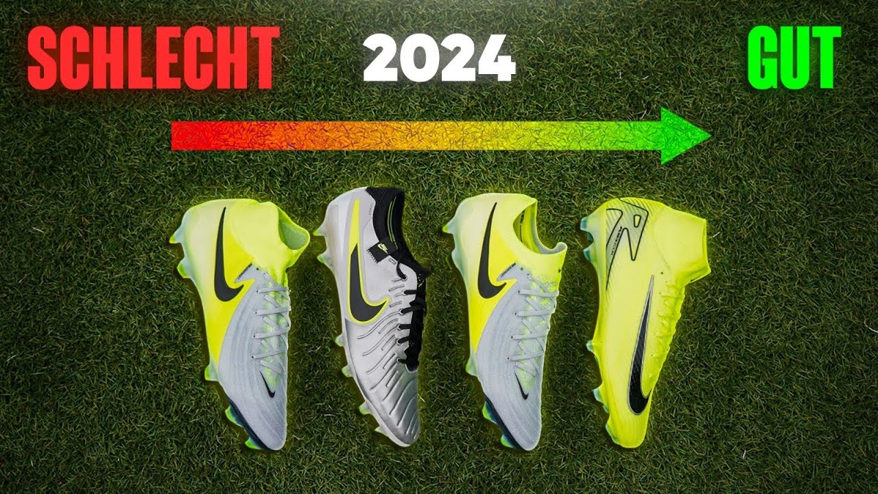 Ich bewerte die NEUEN Nike Fußballschuhe von GUT bis SCHLECHT!