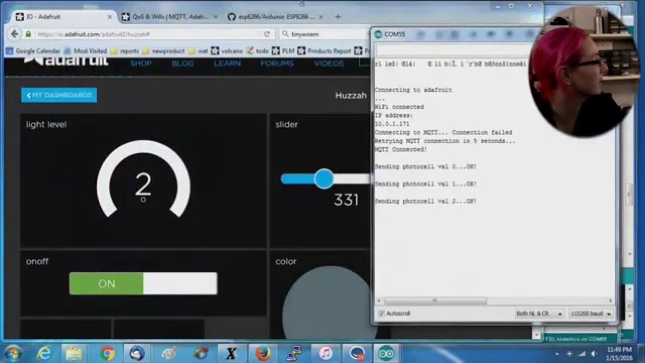 MQTT and you! @adafruit LIVE