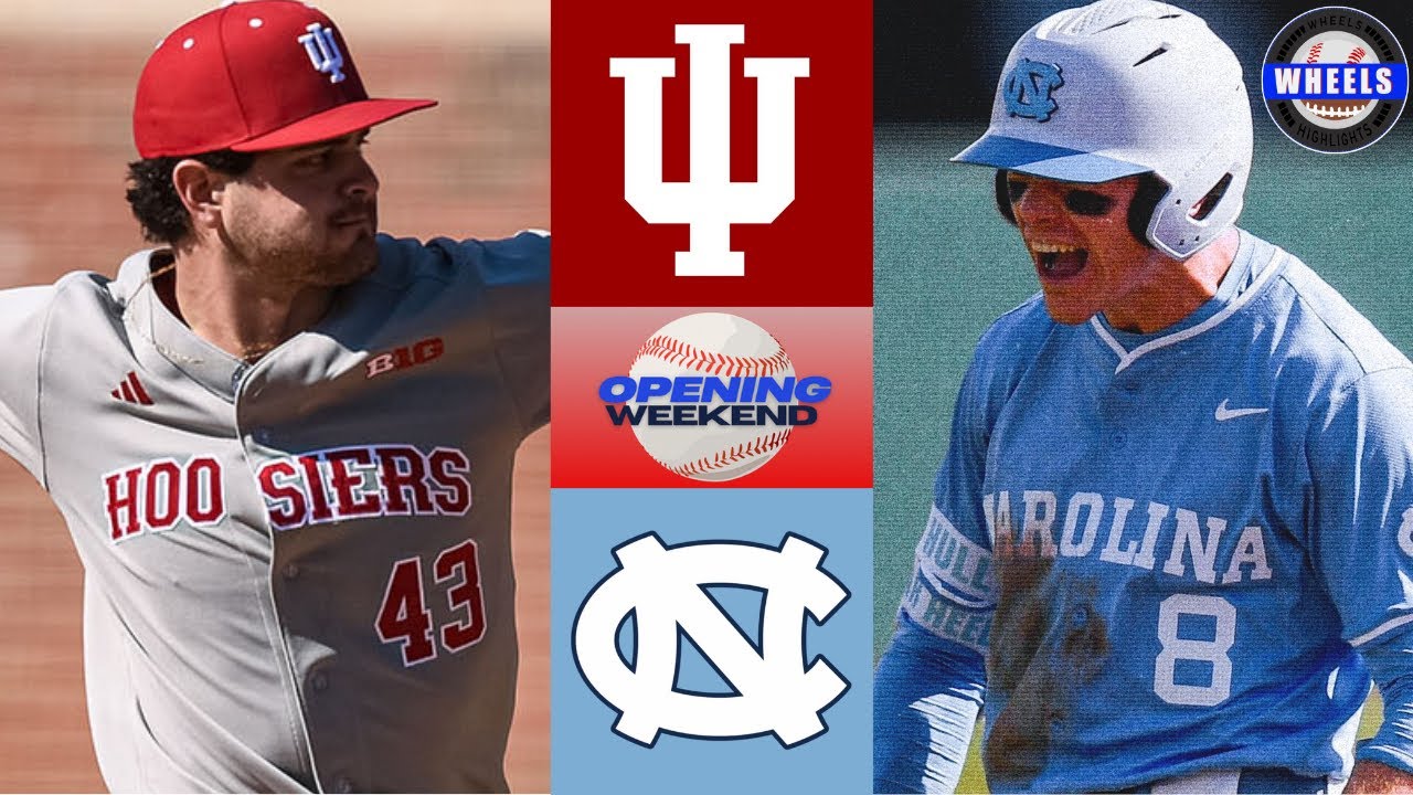 Indiana vs #11 North Carolina | Game 2 | 2026 College Baseball Highlights