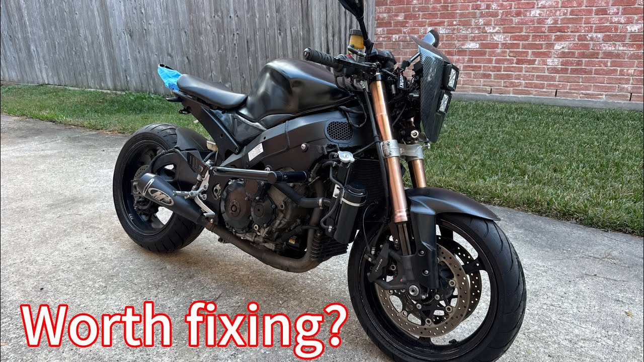 K5 K6 GSXR 1000 parts bike with weird engine noise from the stator