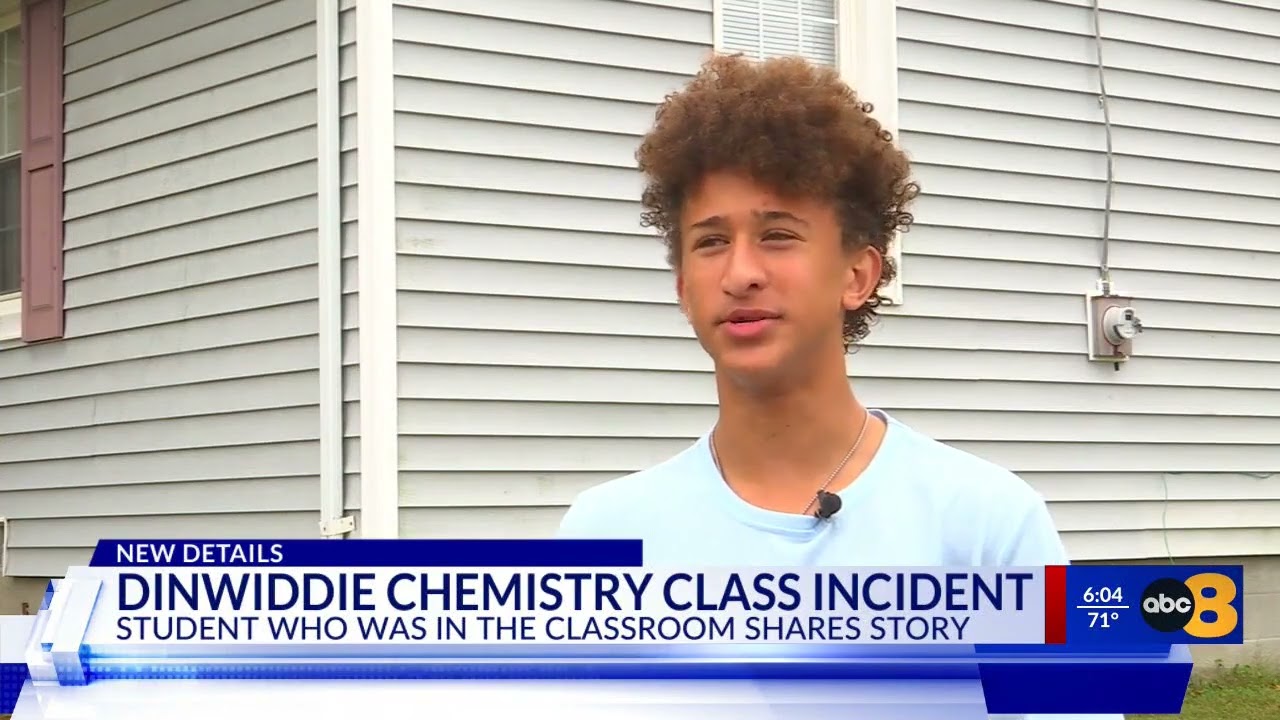 Students share stories from inside Dinwiddie High School during fire, evacuation