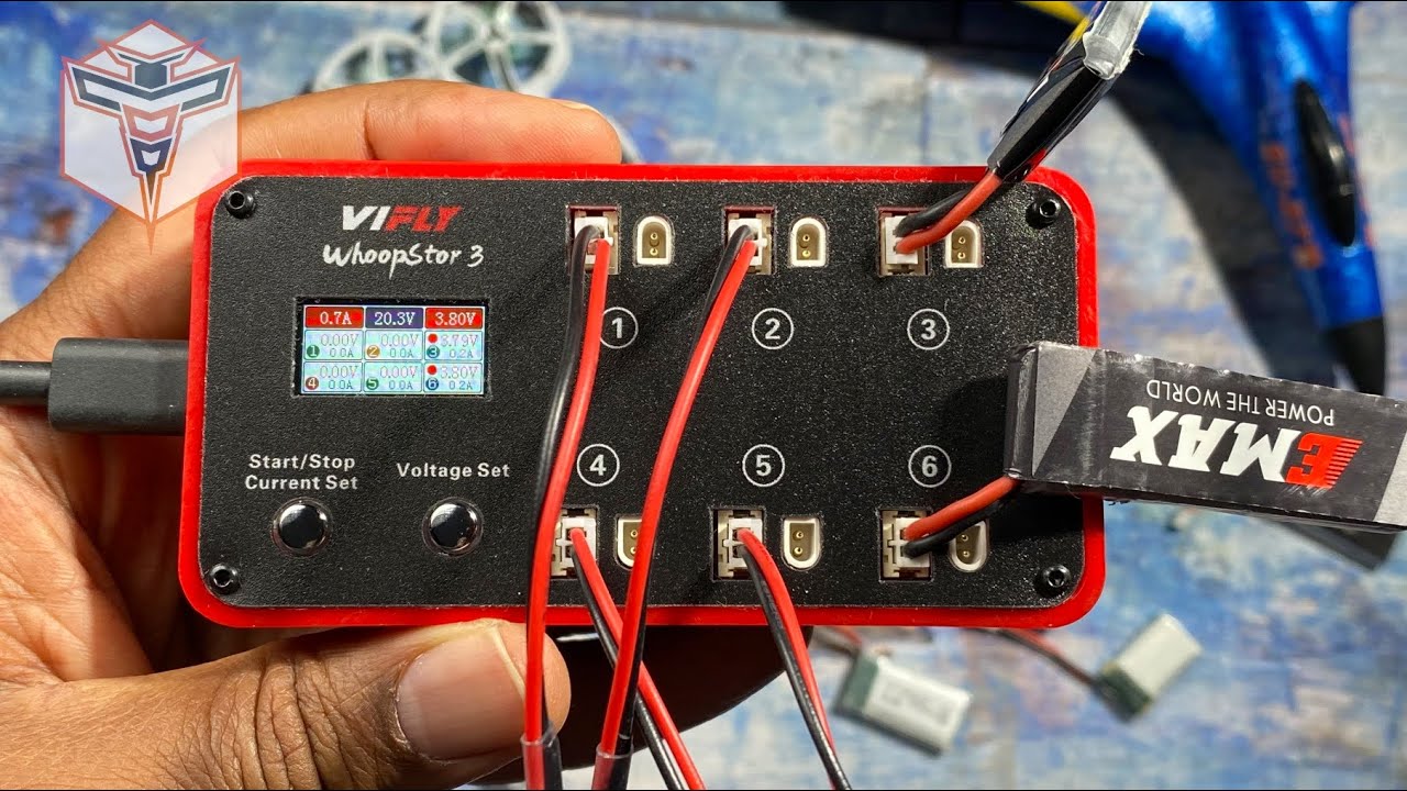 VIFLY WhoopStor V3 1s Lipo Battery Charger