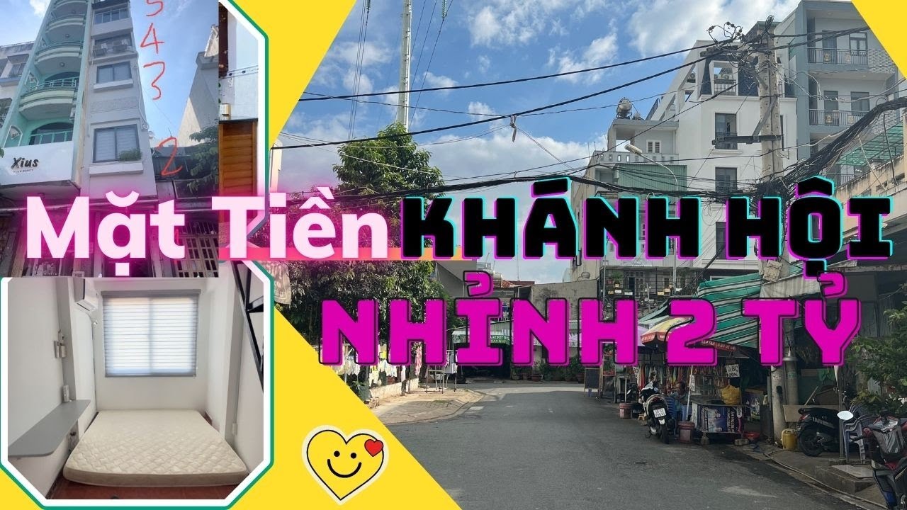 Quận 4 I Mặt Tiền Khánh hội 5 tầng Nhỉnh 2 tỷ - SHR I Thiên Hưng land