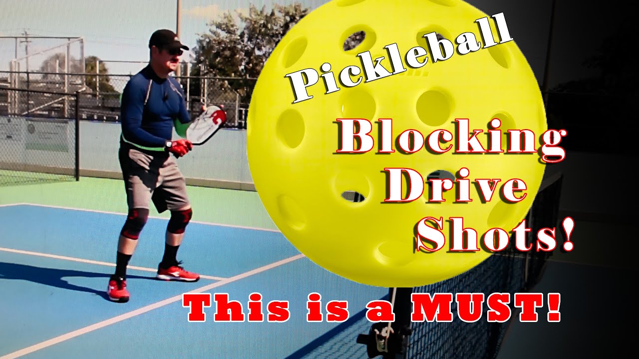 Pickleball Practice - Blocking Drive Shots