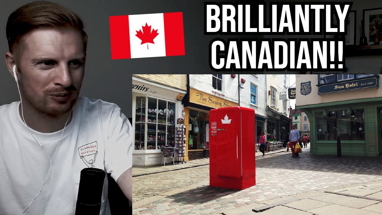 Reaction To Molson Canadian Beer Fridge