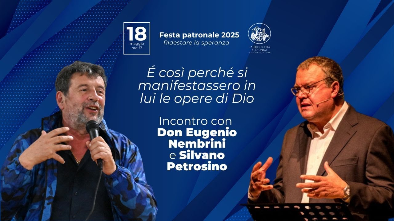 Incontro con don Eugenio Nembrini e Silvano Petrosino