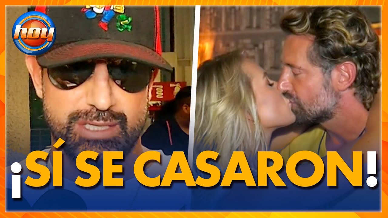 Gabriel Soto confirma que Sí estuvo casado con Irina Baeva: ‘Fue una ceremonia muy íntima’ | Hoy