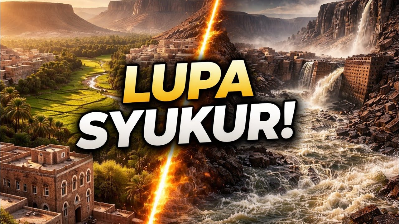 Ketika Allah Mencabut Nikmat: Kisah Nyata Kaum Saba