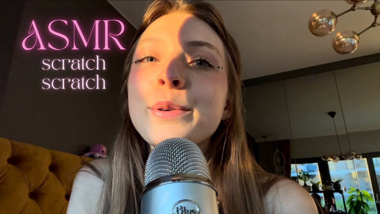 ASMR • scratching you 🖖🏻 (scratch scratch)