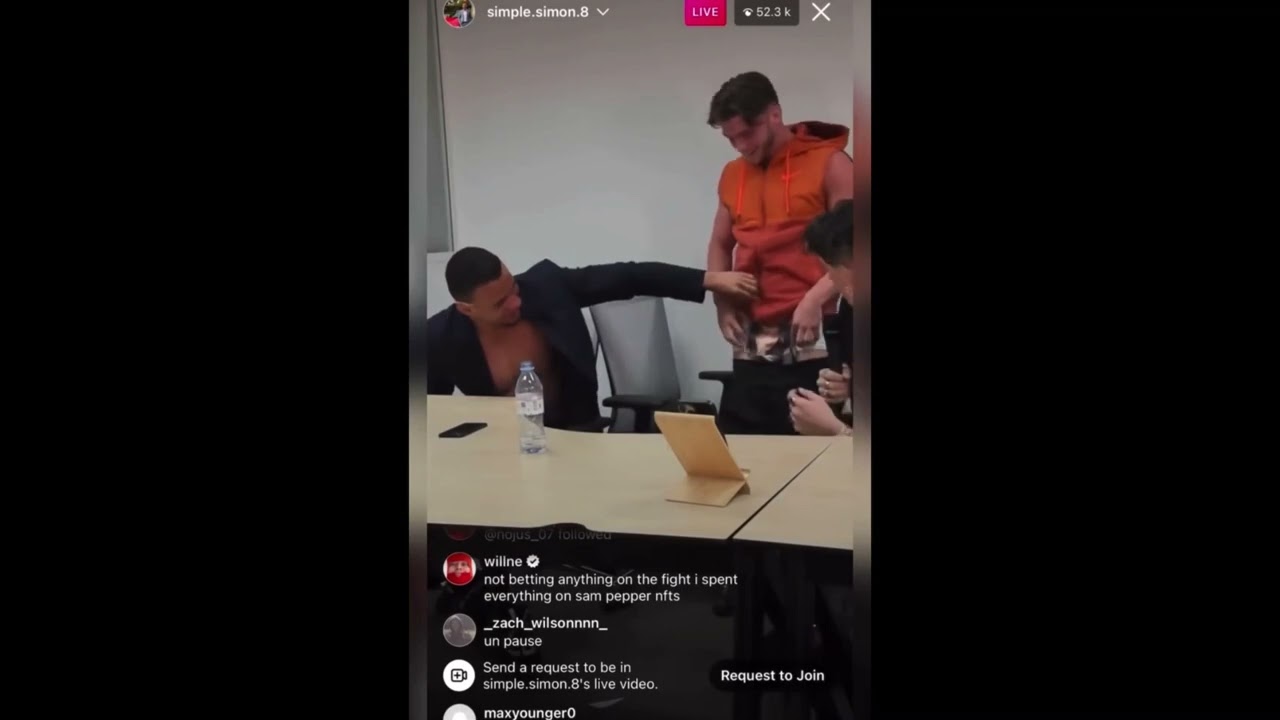 Ed Mathews vs Simple Simon (fight)