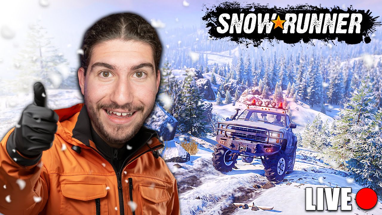 🔴Πάμε στα χιόνια! | SnowRunner Livestream