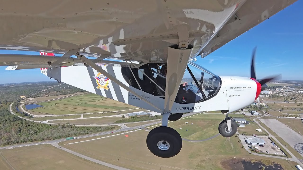 Demo flight in the STOL CH 750 Super Duty at the Sebring Expo 2019