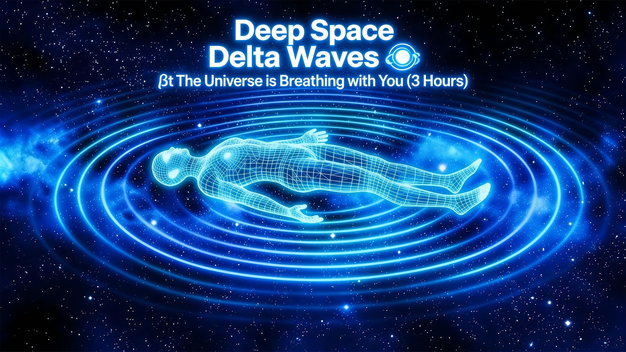 Deep Space Delta Waves 🌌 The Universe is Breathing with You (3 Hours)
