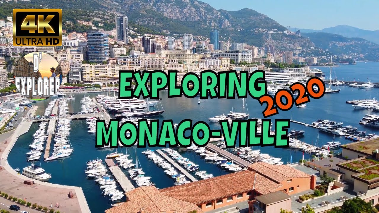🇲🇨EXPLORING MONACO VILLE(Old Town)》Around Le Palais des Princes de Monaco 2020 【4K】